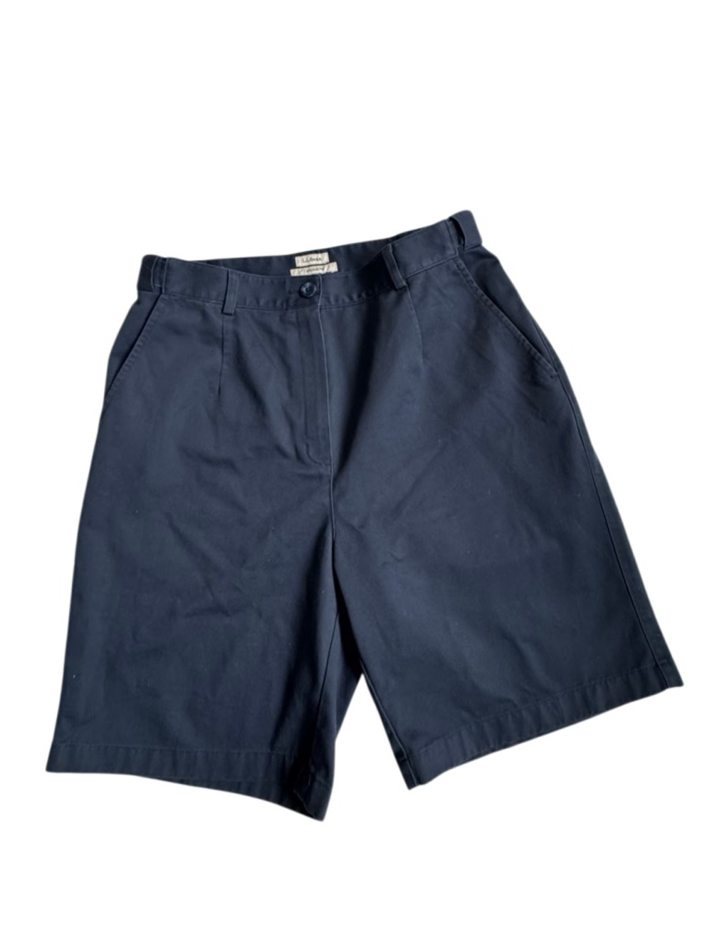 LL Bean  Original Fit Women’s Blue Shorts 100% Cotton Outdoors Hiking SZ 12